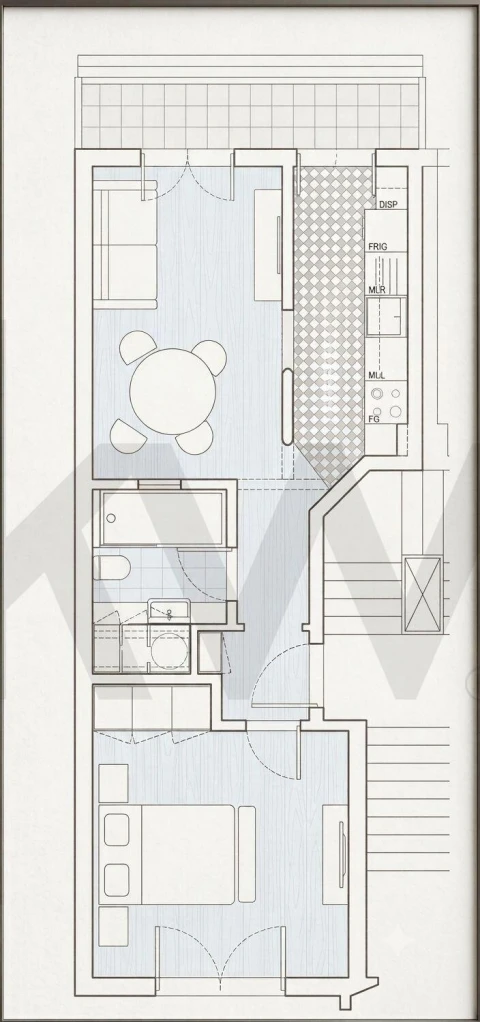 Apartamento T1 para Venda em Penha de França