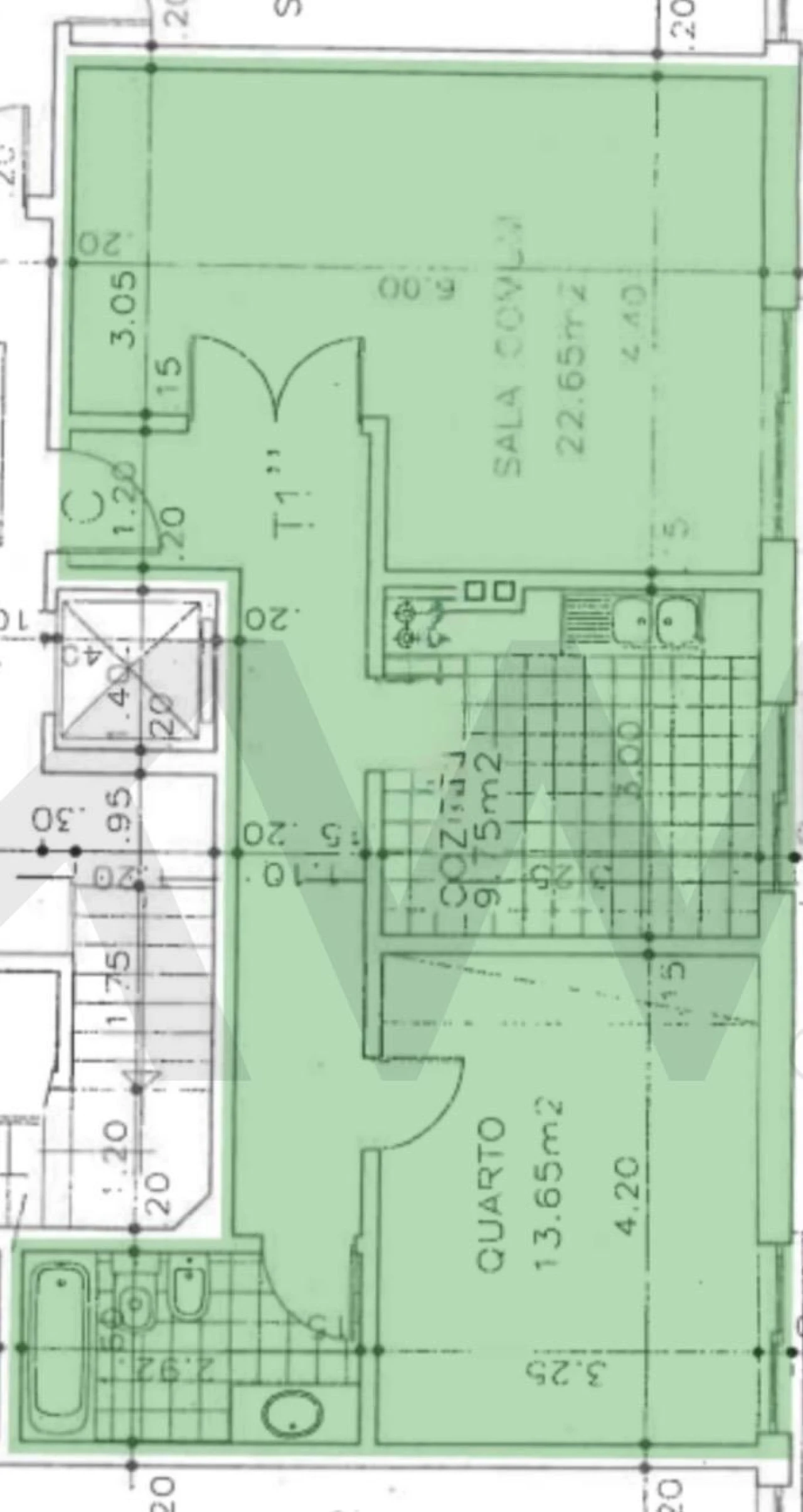 Apartamento T1 para Venda em Mina de Água Foto 22