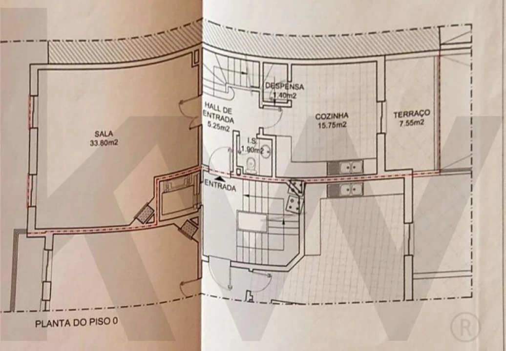 Apartamento T3 para Venda em Mafra Planta 2