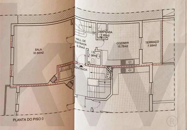 Apartamento T3 para Venda em Mafra Planta 2