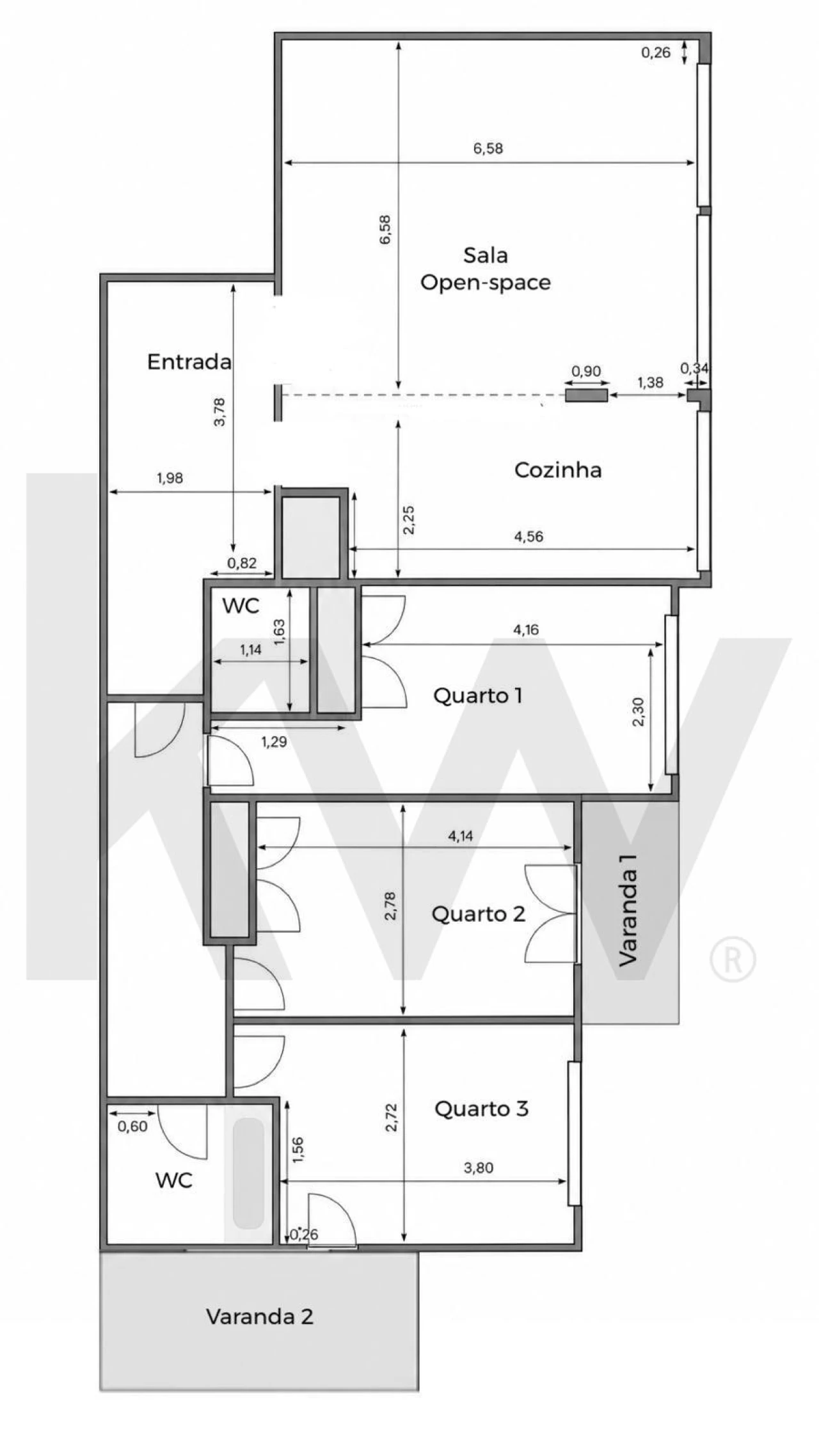 Apartamento T3 para Venda em Algés, Linda-A-Velha e Cruz Quebrada-Dafundo Foto 46