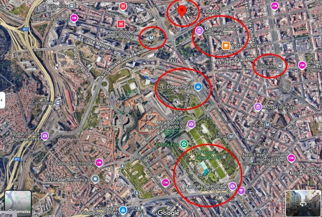 Apartamento T2 para Arrendamento em Avenidas Novas Foto 30