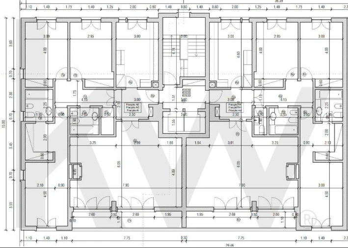 Apartamento T3 para Arrendamento em Oeiras e São Julião da Barra, Paço de Arcos e Caxias Planta 1
