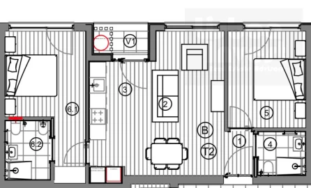 Apartamento T2 para Venda em Atouguia da Baleia
