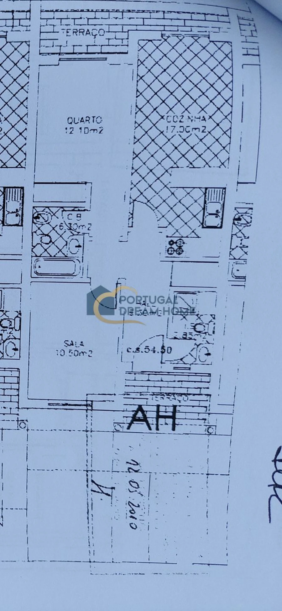 Apartamento T2 para Venda em Albufeira e Olhos de Água Planta 2