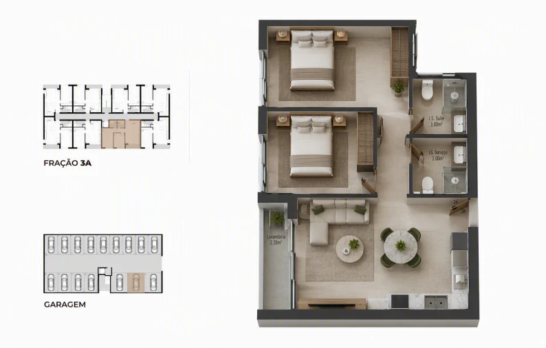 Apartamento T2 para Venda em Ancora Foto 10