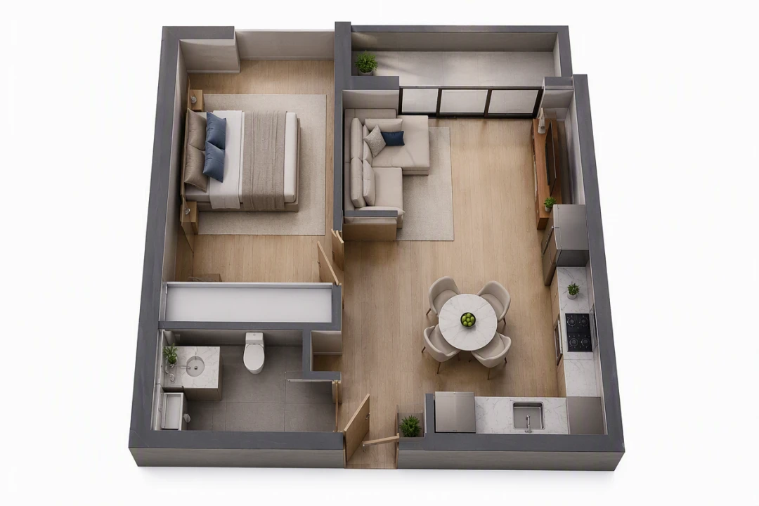 Apartamento T1 para Venda em Ancora Foto 8