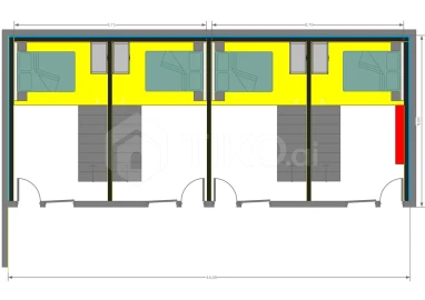 Moradia T2 para Venda em Canidelo