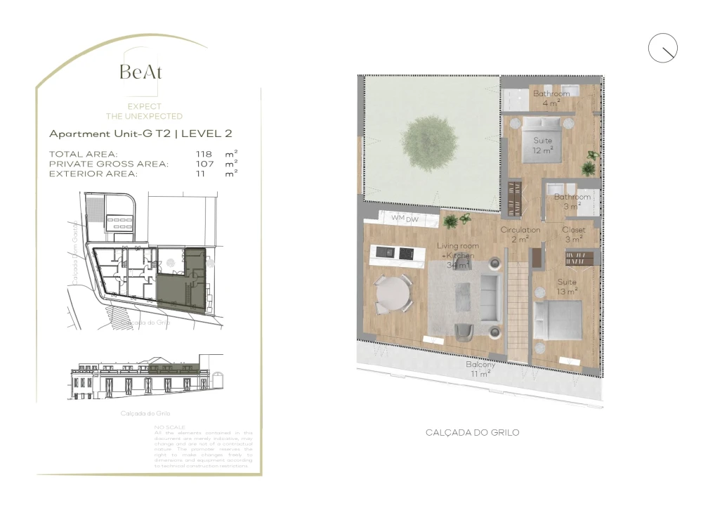 Apartamento T2 para Venda em Marvila Planta 2