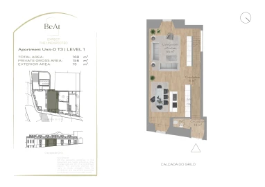 Apartamento T3 para Venda em Santo António