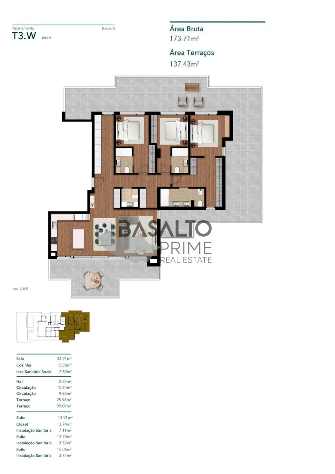 Apartamento T3 para Venda em Funchal (Santa Luzia) Foto 7