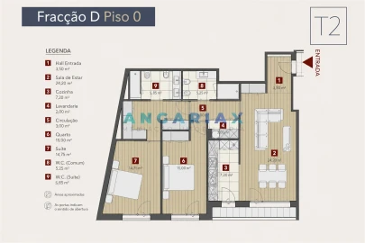 Apartamento T2 para Venda em Nazare
