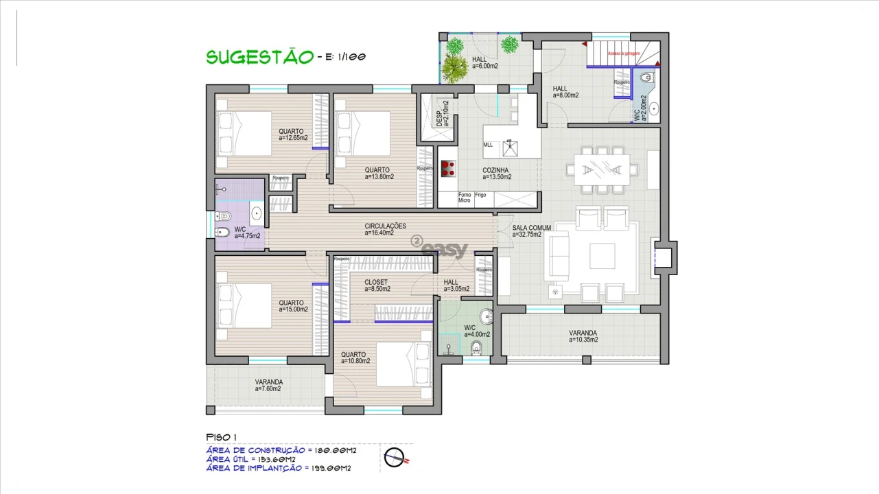 Quinta T4 para Venda em Orada Foto 46
