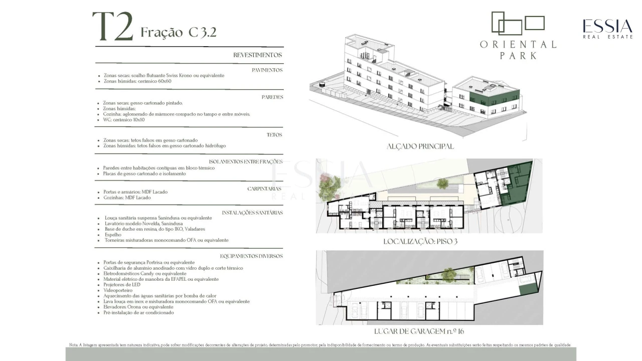Apartamento T2 para Venda em Campanhã Planta 2