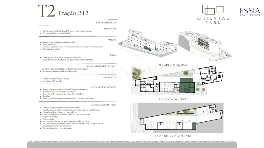 Apartamento T2 para Venda em Campanhã Planta 2
