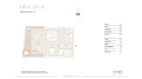 Apartamento T1 para Venda em Paranhos