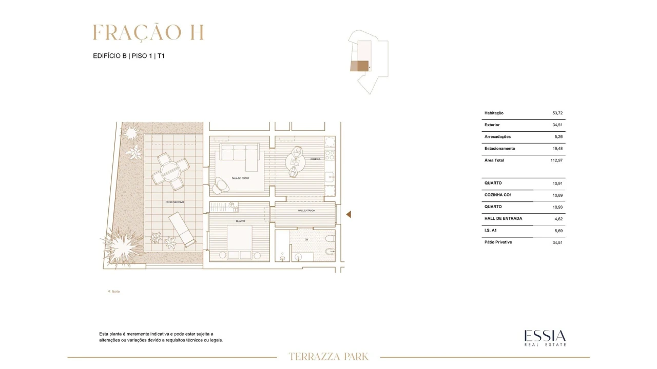 Apartamento T1 para Venda em Paranhos Foto 15