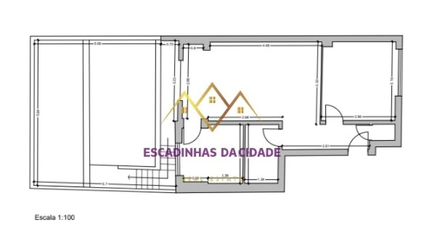 Apartamento T1 para Venda em Sacavém e Prior Velho Planta 1