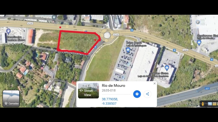 Terreno Comércio / Armazém para Venda em Santa Maria e São Miguel, São Martinho, São Pedro Penaferrim