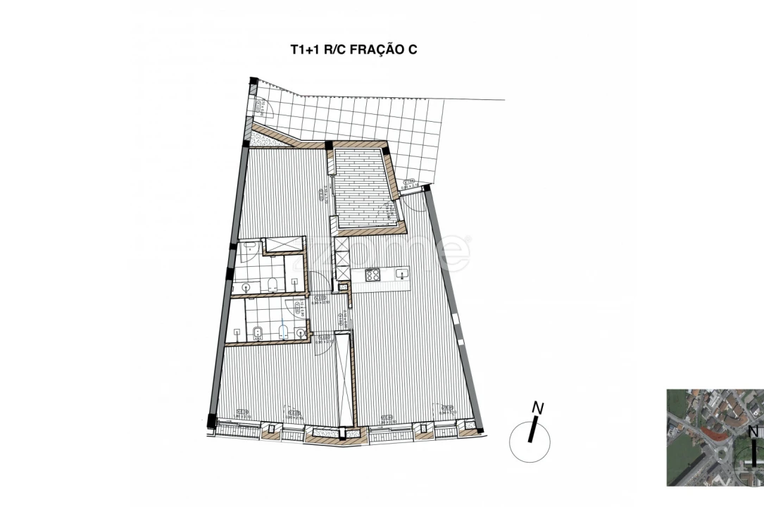 Apartamento T2 para Venda em Paços de Ferreira Foto 24