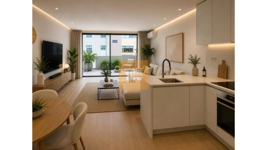 Apartamento T1 para Venda em Malta e Canidelo
