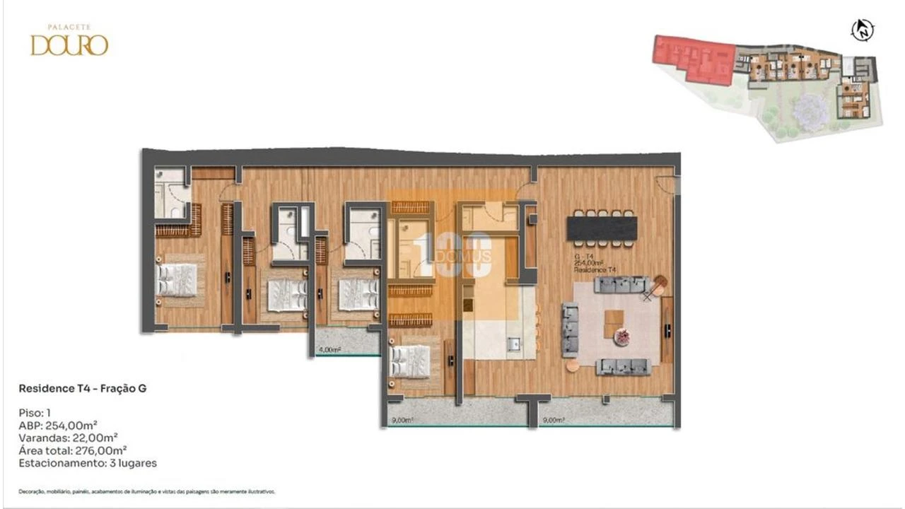 Apartamento T4 para Venda em Lordelo do Ouro e Massarelos Foto 31