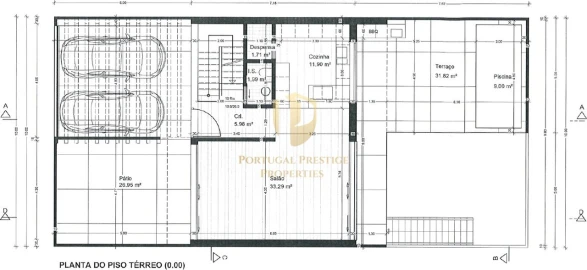 Moradia T3 para Venda em Montenegro