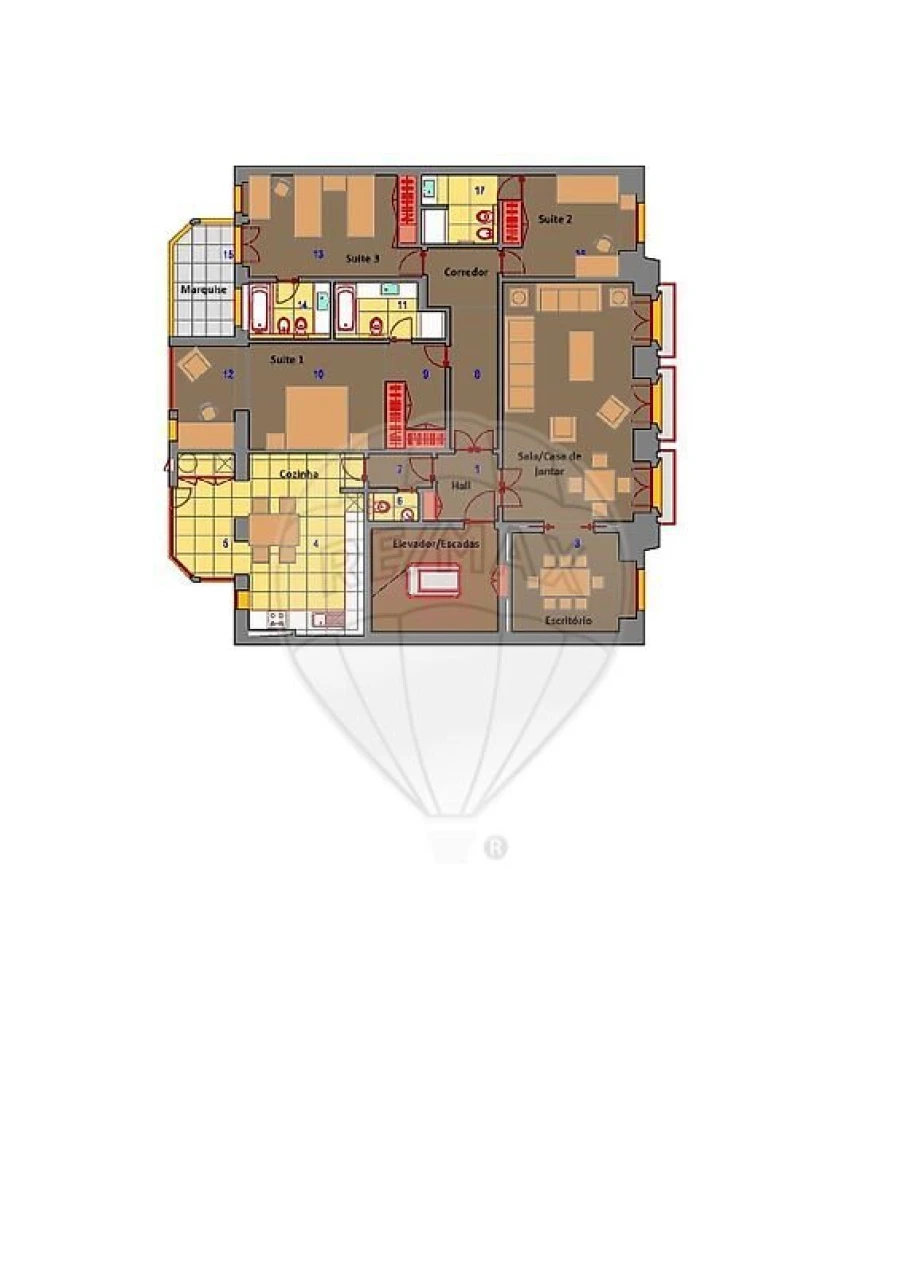 Apartamento T4 para Venda em Areeiro Foto 48