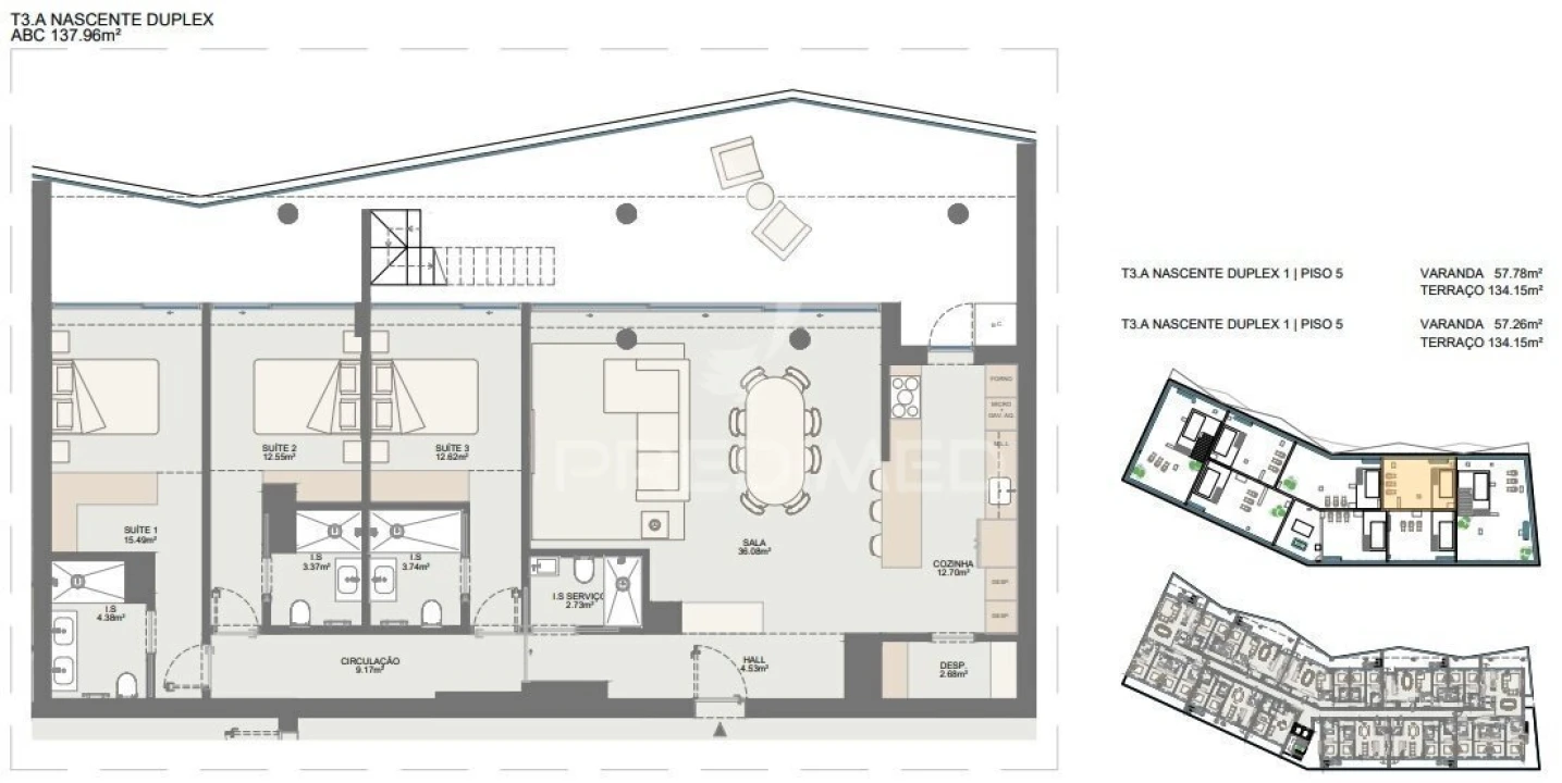 Apartamento T3 para Venda em Oliveira do Douro Foto 23