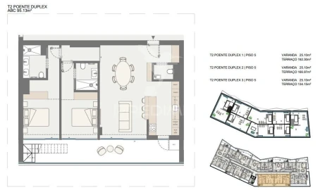 Apartamento T2 para Venda em Oliveira do Douro