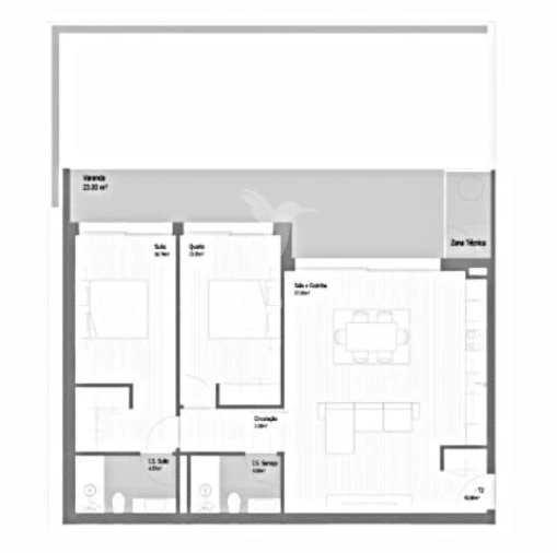 Apartamento T2 para Venda em Fânzeres e São Pedro da Cova Foto 9