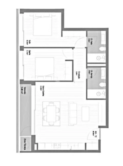 Apartamento T2 para Venda em Fânzeres e São Pedro da Cova