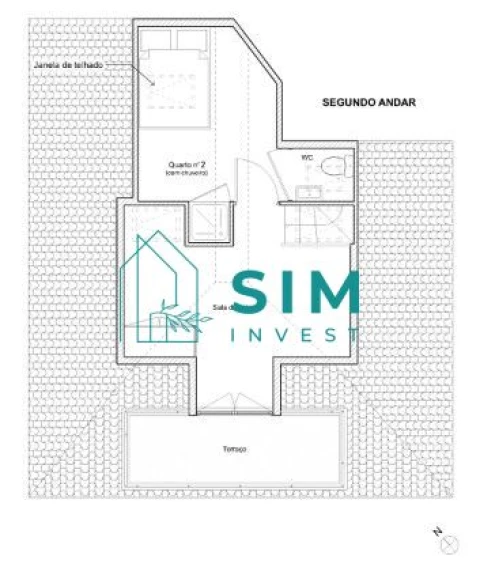 Apartamento T2 para Venda em Misericórdia