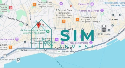 Apartamento T2 para Venda em Misericórdia