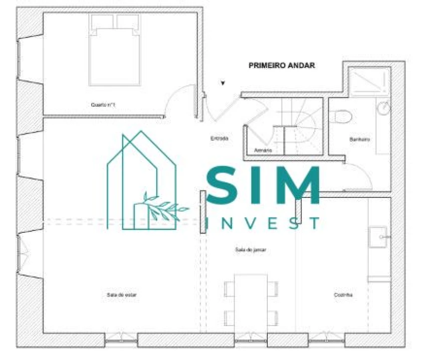 Apartamento T2 para Venda em Misericórdia Foto 16