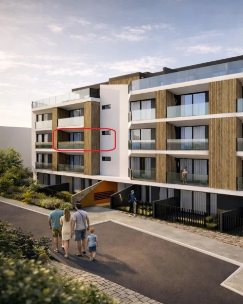 Apartamento T1 para Venda em Paços de Ferreira