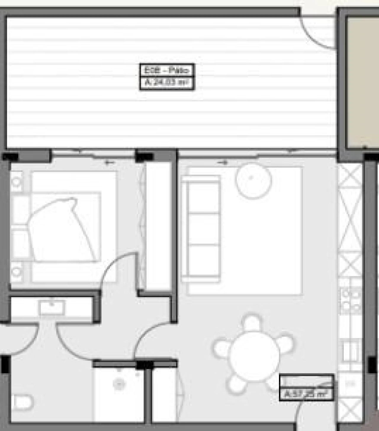 Apartamento T1 para Venda em Paços de Ferreira Foto 15