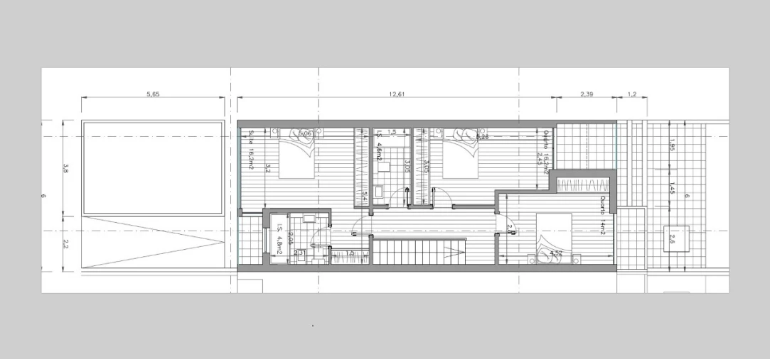 Moradia T3 para Venda em Aradas Planta 2