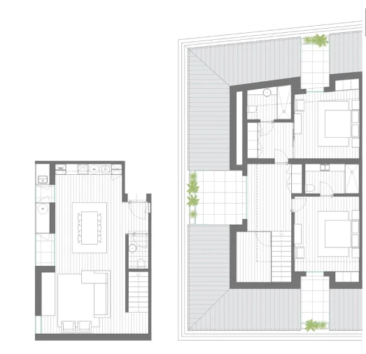 Apartamento T2 para Venda em Santa Joana Planta 1