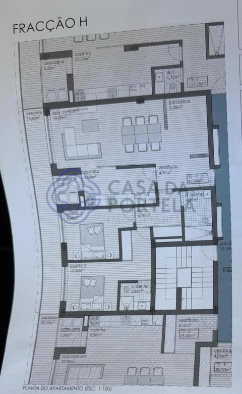Apartamento T2 para Venda em Ermesinde