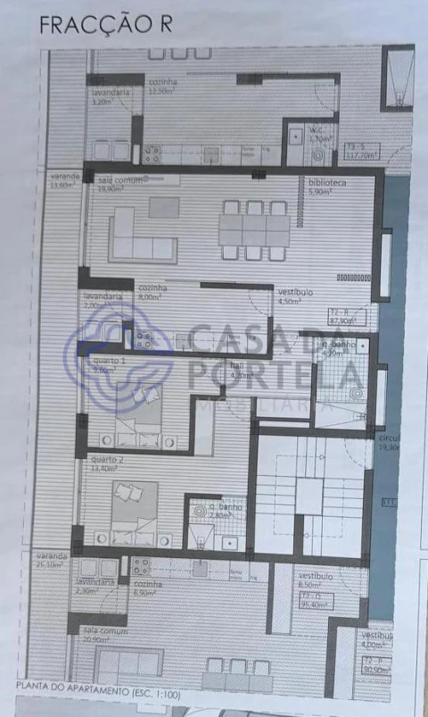 Apartamento T2 para Venda em Ermesinde