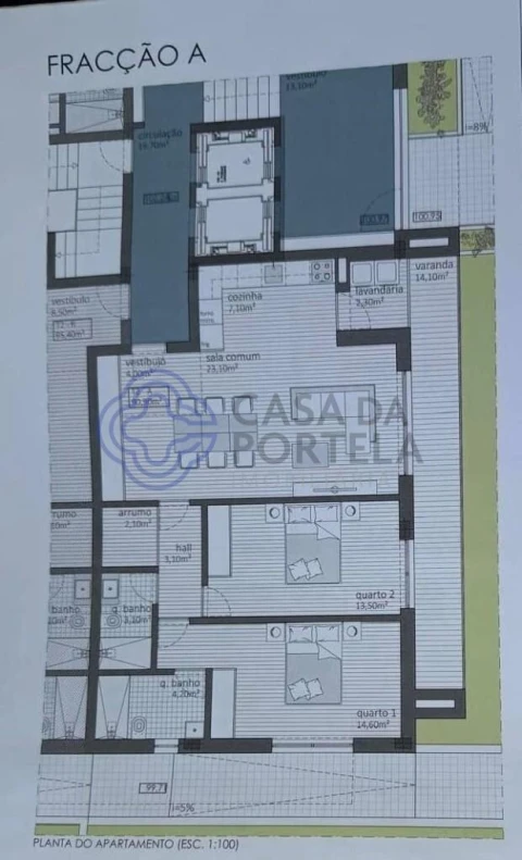 Apartamento T2 para Venda em Ermesinde