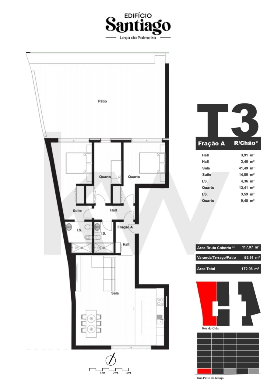 Apartamento T3 para Venda em Matosinhos e Leça da Palmeira Foto 9