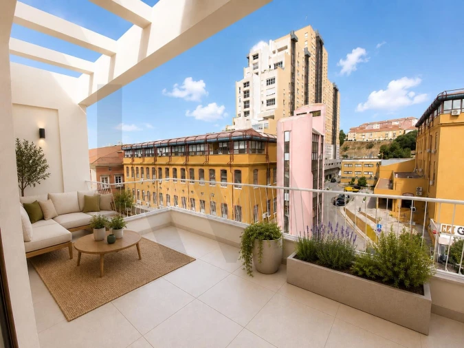 Apartamento T2 para Arrendamento em Beato Foto 18