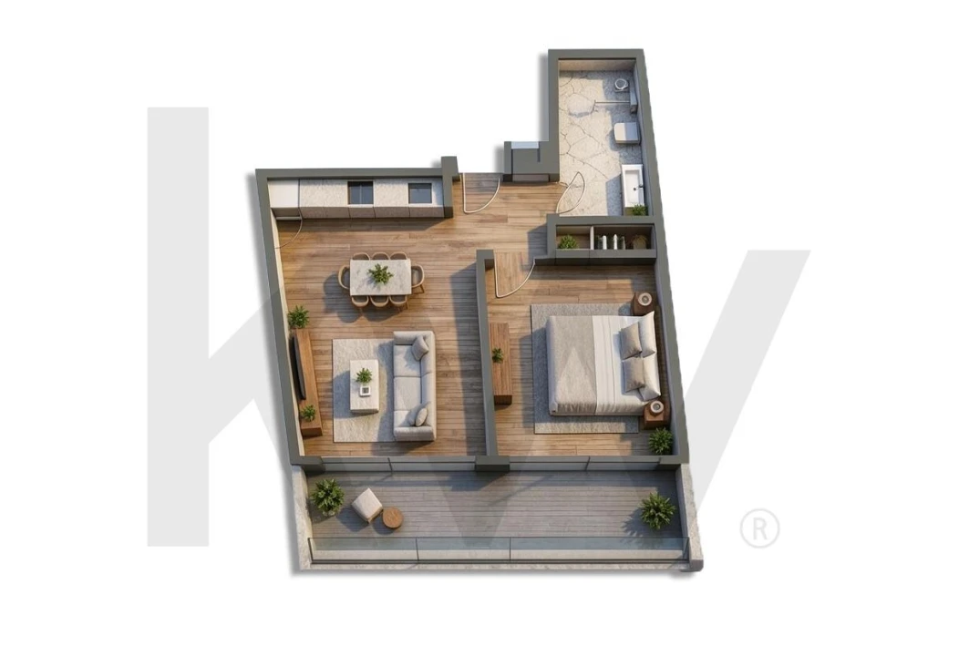 Apartamento T1 para Venda em Matosinhos e Leça da Palmeira Foto 13