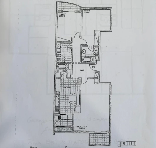 Apartamento T2 para Venda em Santa Marinha e São Pedro da Afurada Planta 1