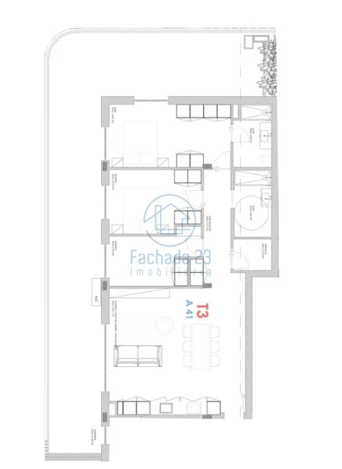 Apartamento T3 para Venda em Oliveira do Douro