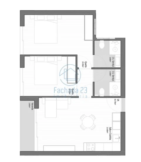 Apartamento T2 para Venda em Ancora