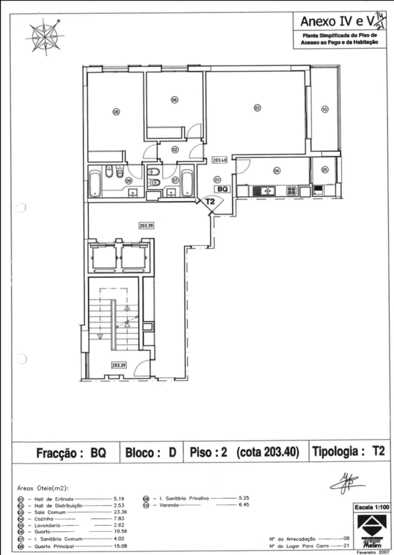 Apartamento T2 para Venda em Santo Antonio Foto 45