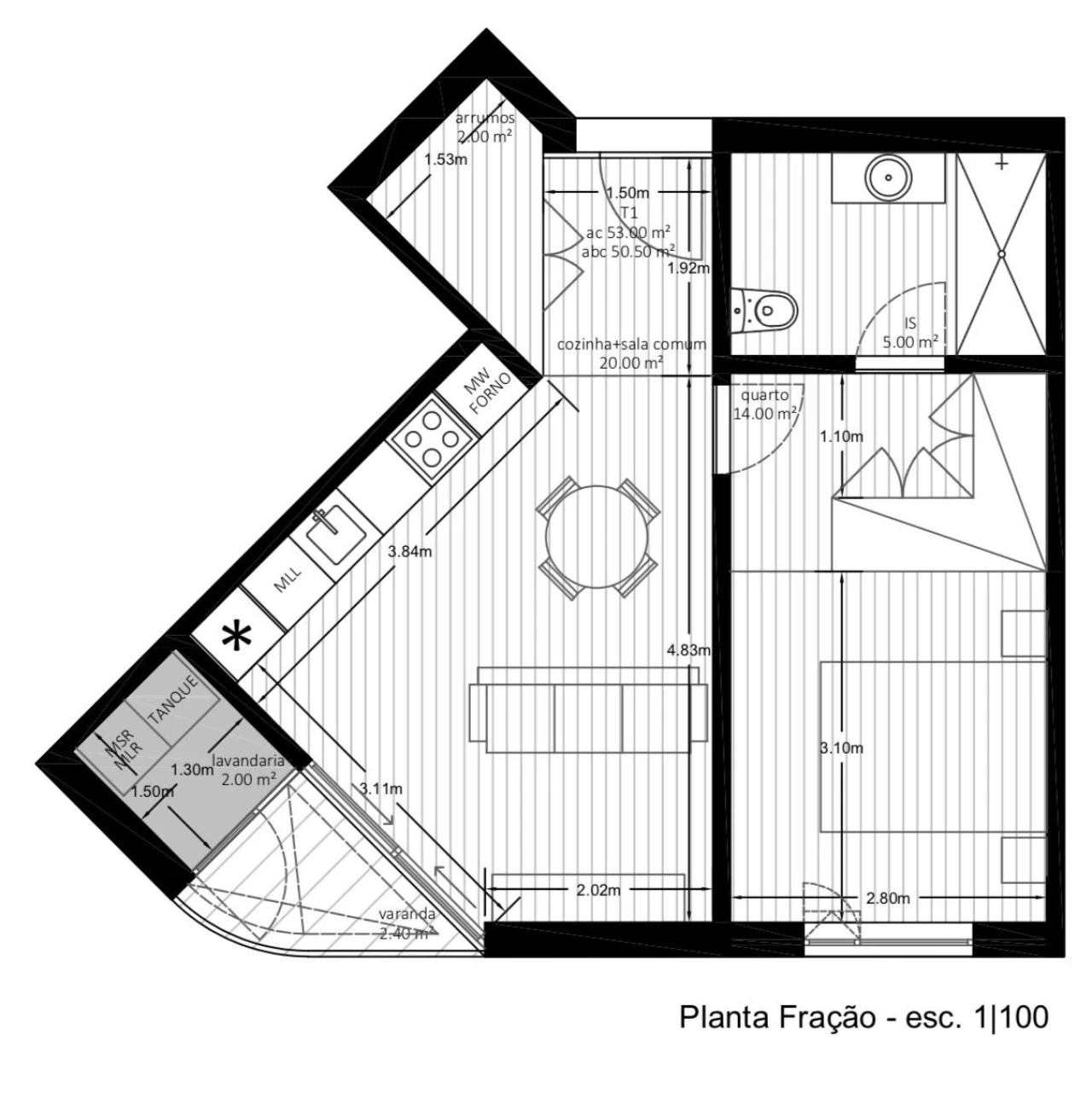 Apartamento T1 para Venda em Ermesinde Foto 9